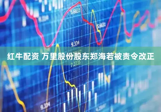 红牛配资 万里股份股东郑海若被责令改正