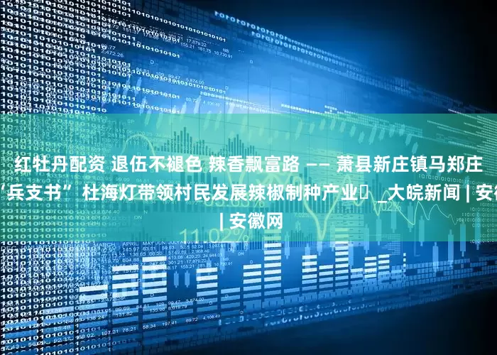 红牡丹配资 退伍不褪色 辣香飘富路 —— 萧县新庄镇马郑庄村 “兵支书” 杜海灯带领村民发展辣椒制种产业​_大皖新闻 | 安徽网