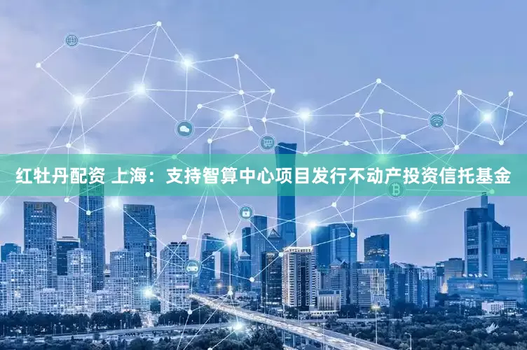 红牡丹配资 上海：支持智算中心项目发行不动产投资信托基金